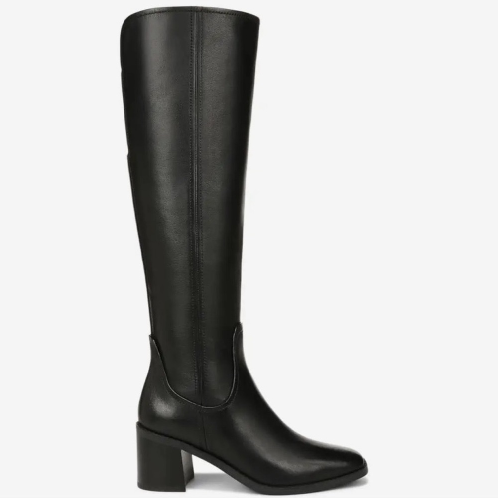 🌸 27 EDIT NATURALIZER🌸 Edda Knee High Wide Calf Black Boot Size: 6.5 - Picture 2 of 16